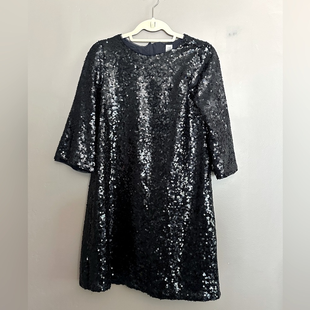 Gap Kids Sequined A-line Dress, Girls size XXL